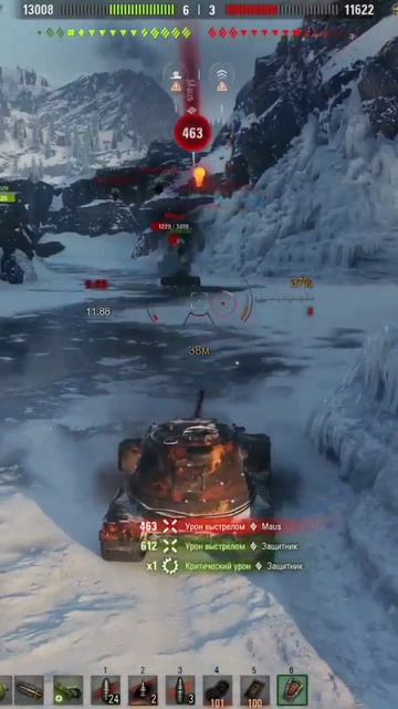 Мыш vs Тапок . #shorts #миртанков #wot смотреть онлайн