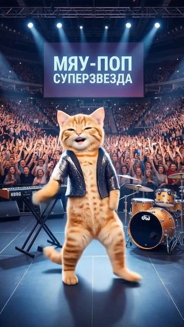 Kling Motion Control - уже в SYNTX Dancing Cat #ai #cats #aicat #cat #catcute #cutecat