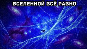 Вселенной наплевать на вас — и это самая освобождающая истина в науке.