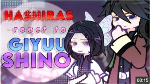 Hashiras React To Giyushino, Implied Obamitsu N Sanekana, Kny, Demon Slayer
