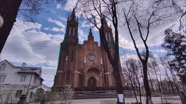 Смоленск. Костёл Непорочного зачатия Девы Марии. Апрель 2023 года.