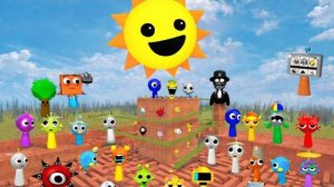 ИНКРЕДИБОКС SPRUNKI HAMOOD HABIBI.EXE СЕМЬЯ В ЛАБИРИНТЕ И CAR EATER В GARRY’S MOD | БОЛЬШОЙ ЛАБИРИНТ