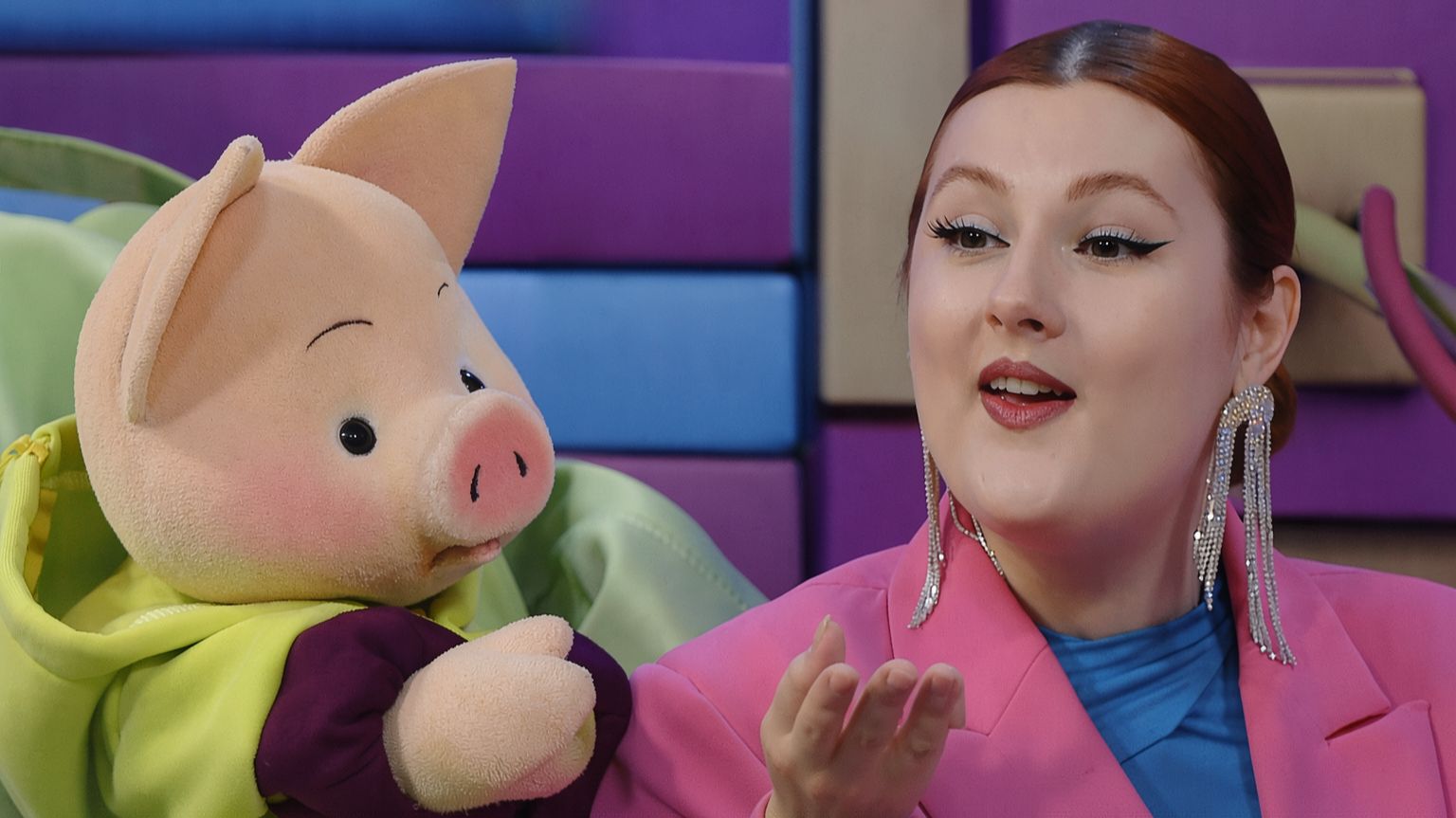 Муз-ток: Певица Лина Ли ✨ Шоу для детей С добрым утром, малыши! (2023) №36251