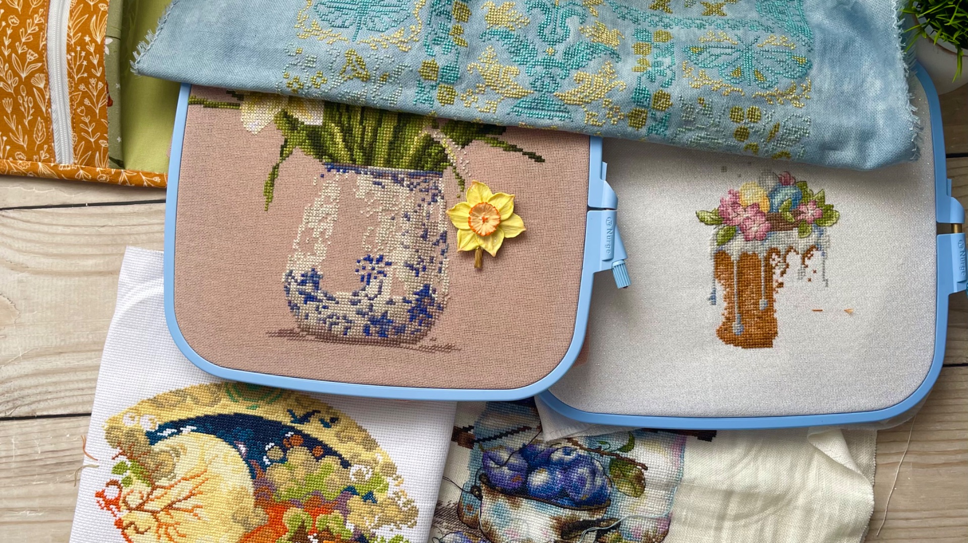 37. Финиш Южного края от СЛ. Продвижение по пасхальному семплеру и кругу от МВ