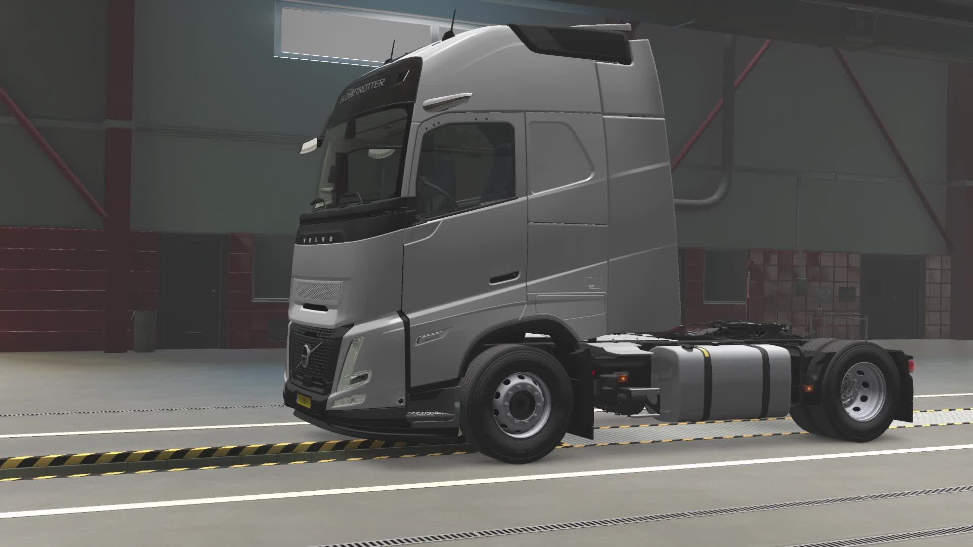 Euro Truck Simulator 2 #91  - Ремонт и улучшение Volvo. Перевозка