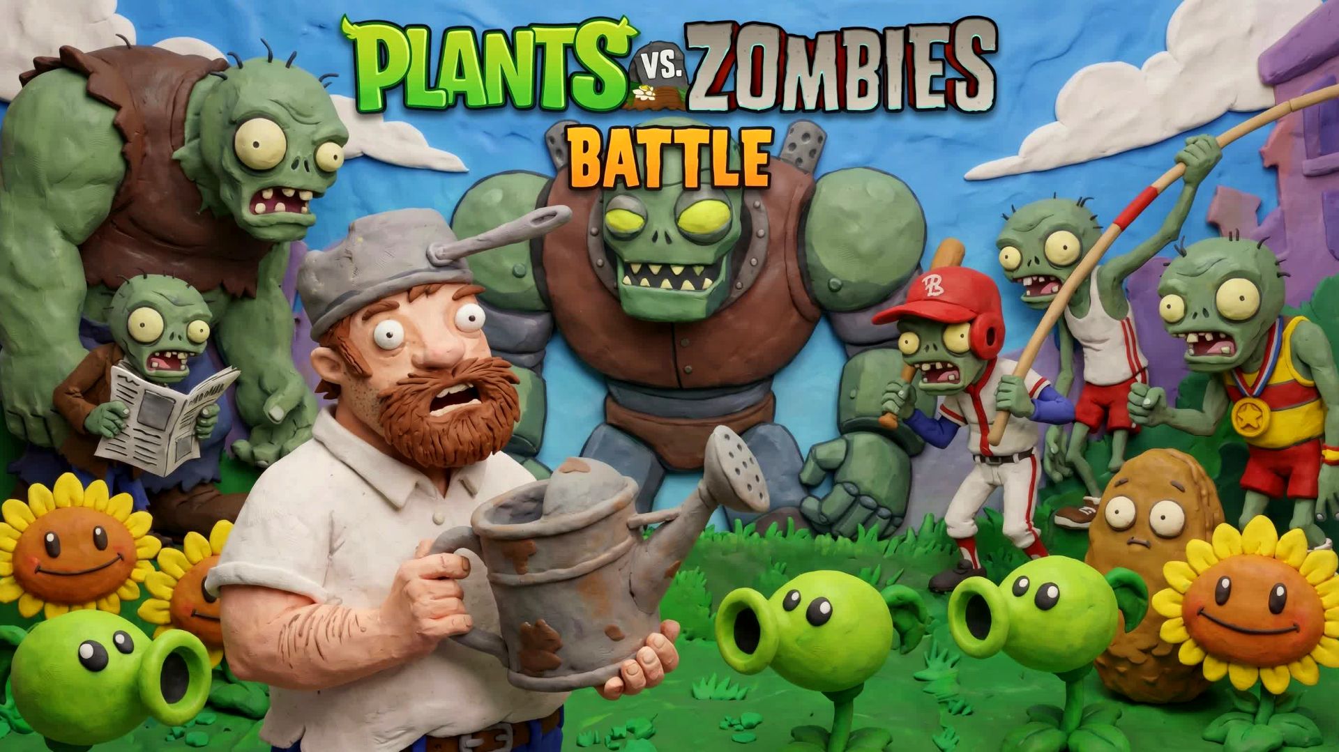 Plants Vs.Zombies Hybrid Mod Растения против Зомби-2 мод Зомби против растений Выигрываем каждый бой