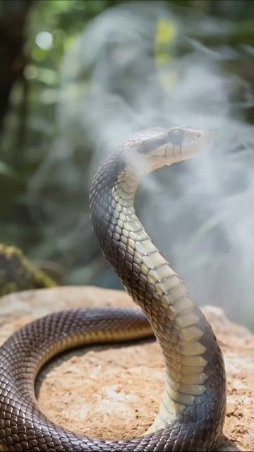 Змеи в тропиках: красота и опасность #природа #змеи #животные