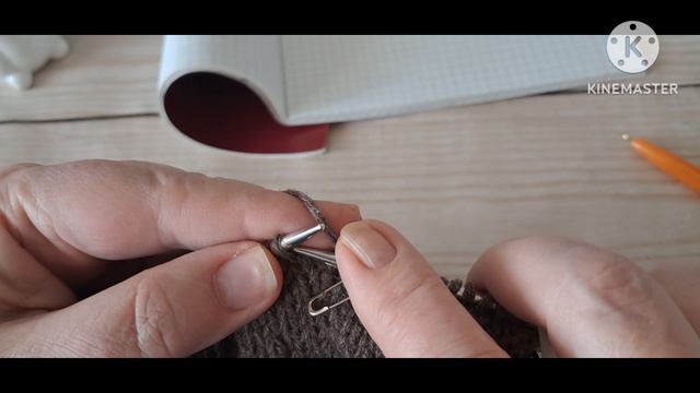 Закрытие макушки шапки по голове. Порядный МК.