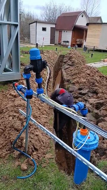 Монтаж водопровода в Дмитровском районе
