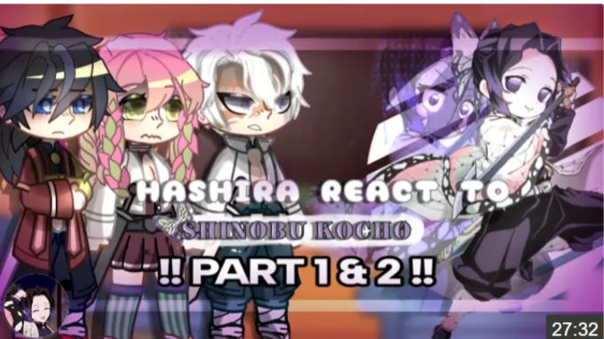 Hashira React To Shinobu Kocho, Both Parts