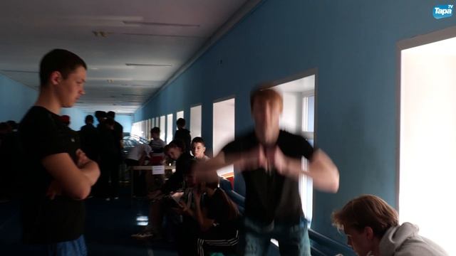 В Таре школьники собрались на районном этапе Зарницы от Движения Первых (20.04.2026)