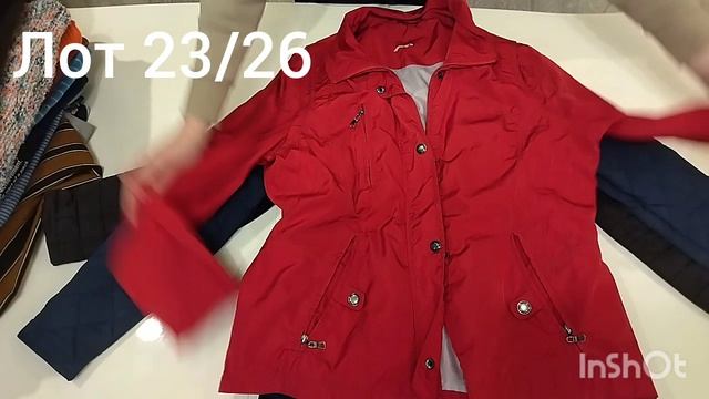Лот 23/26-24/26. Одежда женская и микс. Секонд-хенд 1 категория.