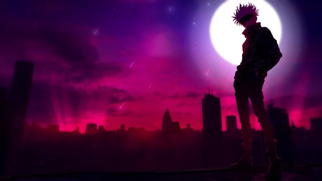 Exkursia_Godzho_Satoru_-_Magicheskaya_bitva__Field_trip_Satoru_Gojo_-_Jujutsu_Kaisen_4k