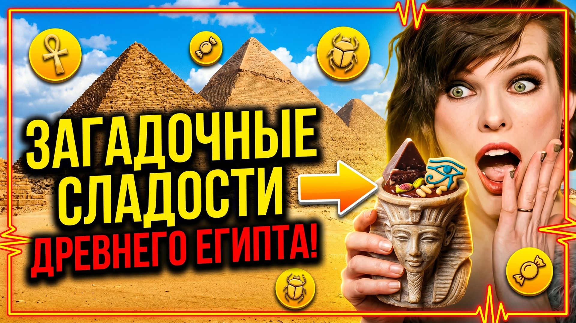 Загадочные сладости Древнего Египта