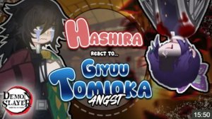 Hashira React To Giyuu Tomioka, Angst, Slight Ships, Kny, Gacha React,