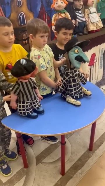 Детский мастер класс Кукольного Тетра