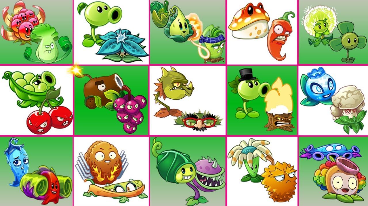 Зомби против растений Plants Vs Zombies ПвЗ Растения против Зомби-2 PvZ Fusion Битва прохождение