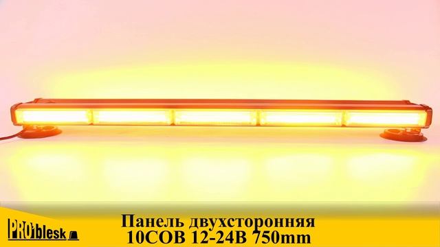 Панель двухсторонняя 10СОВ 12-24В 750mm