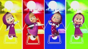 Маша и Медведь под Coffin Dance! 👧🐻 Эпичный Tiles Hop: Маша против Мишки