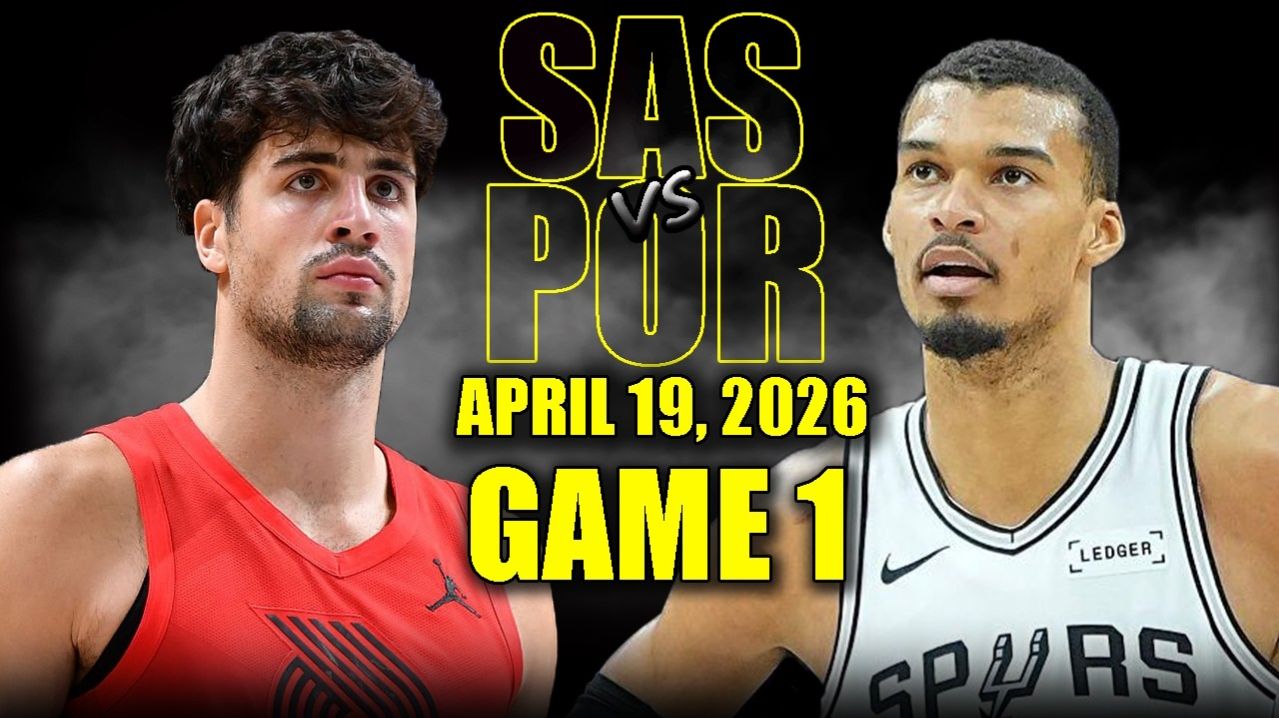 20.04.2026 | ОБЗОР МАТЧА | 1/8 Финала | Сан-Антонио Спёрс - Портленд Трэйл Блэйзерс | Highlights