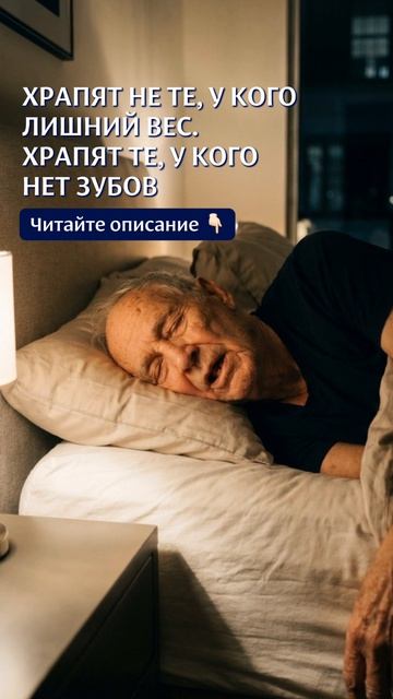 Храп из-за проблем с зубами