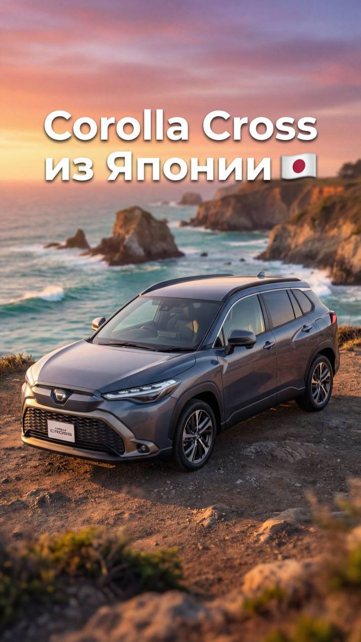 TOYOTA COROLLA CROSS из Японии