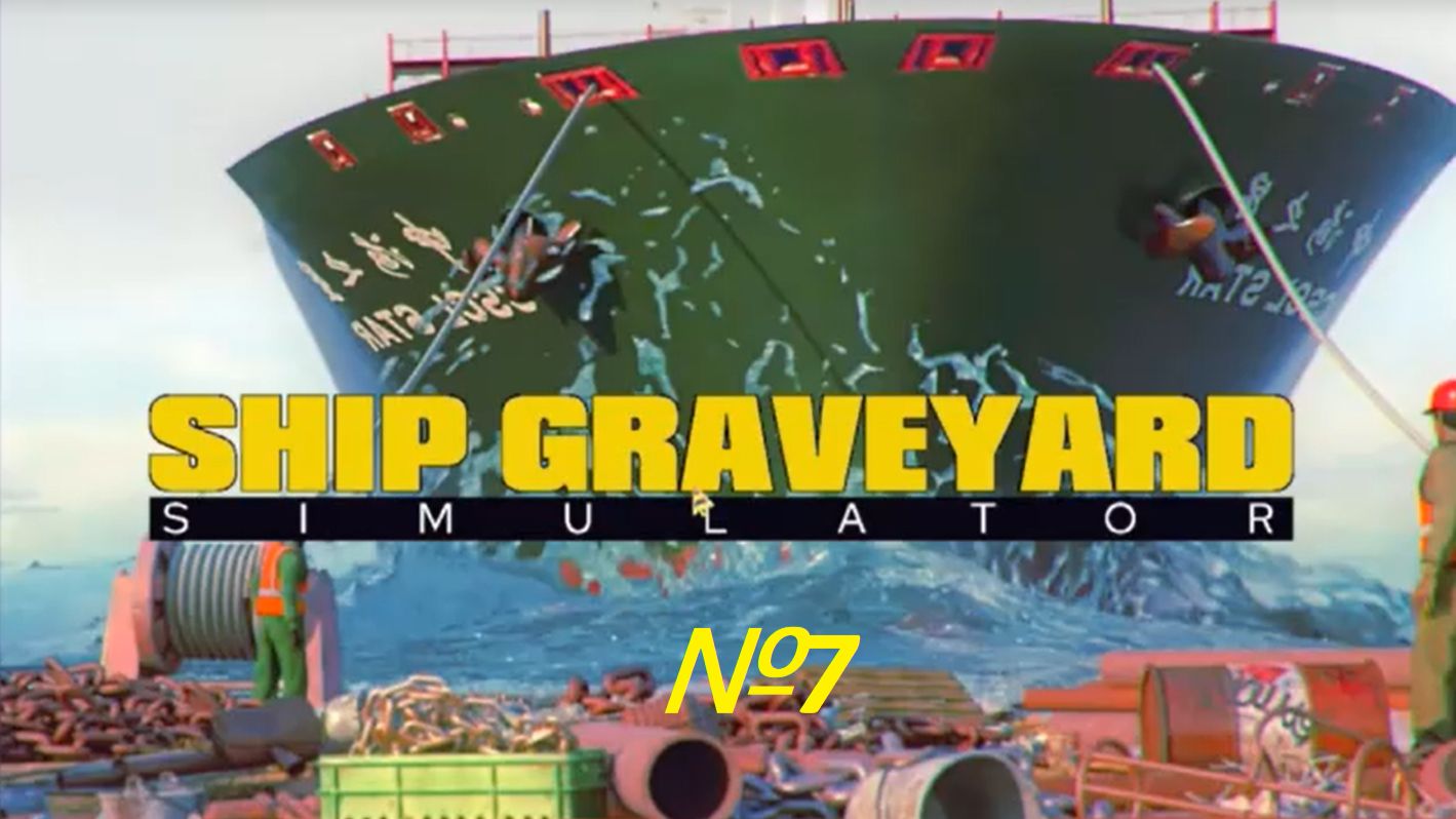 Ship Graveyard Simulator №7 - ПОЛНОСТЬЮ РАЗОБРАЛИ FLAME!!!!