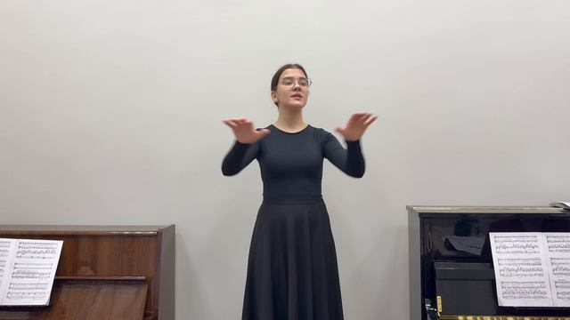 Татьяна Белоусова, «Пермский музыкальный колледж», музыка Чеснокова «Яблоня»