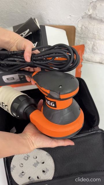 Эксцентриковая шлифмашина AEG EX 125 ES 4935416100