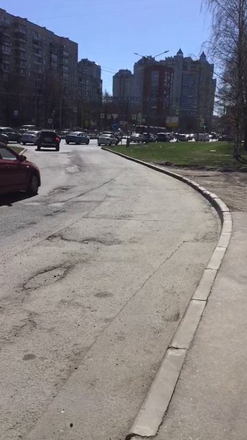 Санкт-Петербург Весенний.  20.04.2026. Проспект Энгельса. Эпизод 1