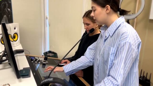 Занятие в кино школе