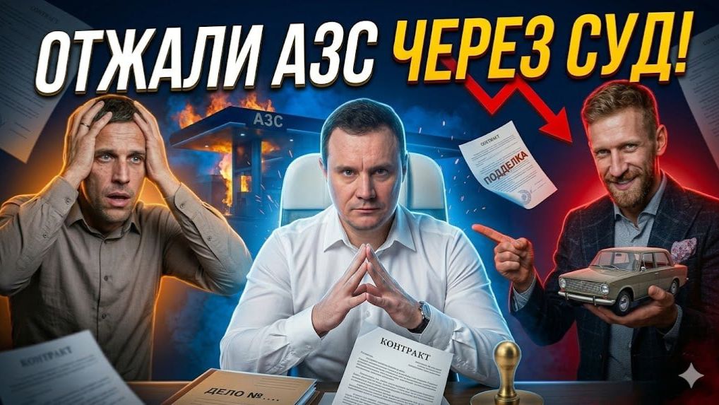 ЗАХВАТ АЗС! Потерял 500.000.000р из-за одной подписи. КИДОК на аренде: подписал себе ПРИГОВОР