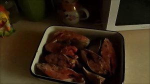 Рыба тушёная в духовке