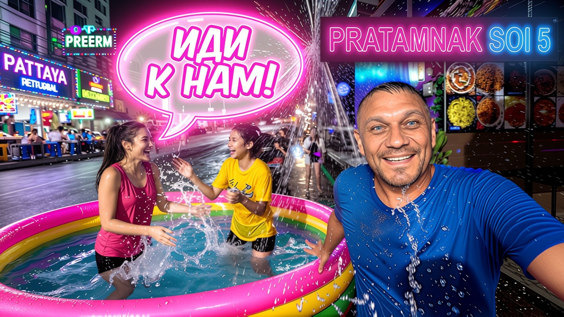 ТАИЛАНД 2026: ПОСЛЕДНИЙ ДЕНЬ СОНГКРАНА В ПАТТАЙЕ. ДИКИЙ ПРАТАМНАК!