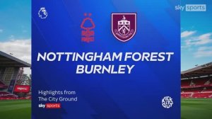 Обзор матча 33 тура Английской Премьер-Лиги.  Ноттингем Форест - Бернли