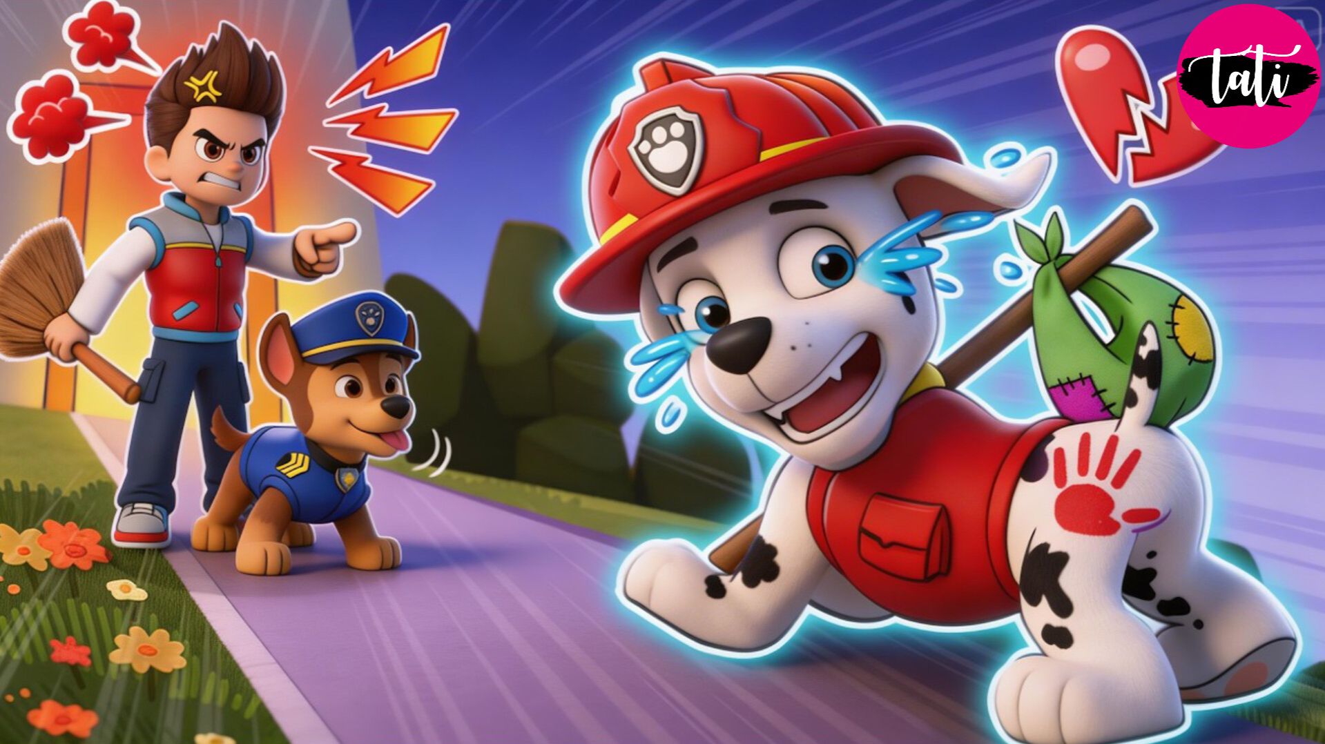 Щенячий патруль и Маршалл. Залипательное видео. Мультфильм для детей и малышей. Анимация 426