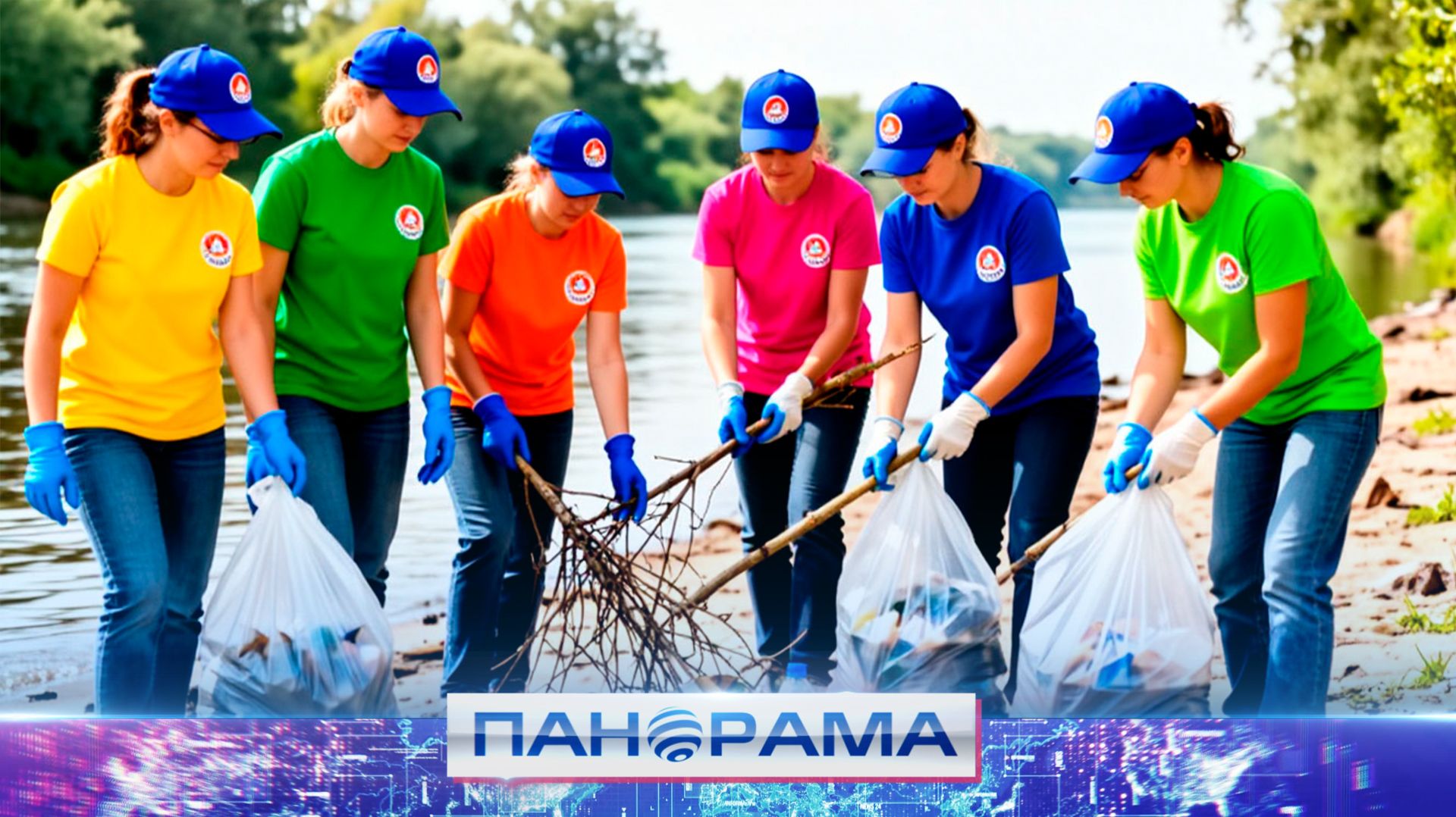 ⚡️«Мы за чистоту»: студенты - спасатели ВСКС вышли на субботник к реке Кальмиус