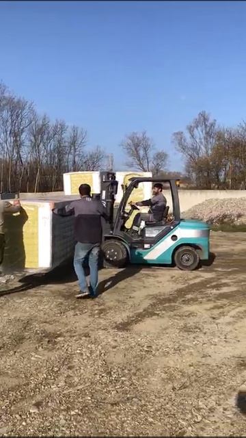 Транспортировка панелей погрузчиком — как это происходит