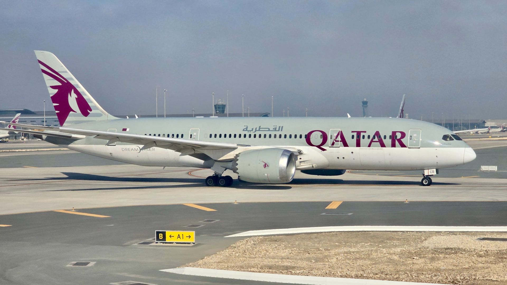 Boeing 787-8 а/к Qatar Airways | Рейс Найроби – Доха