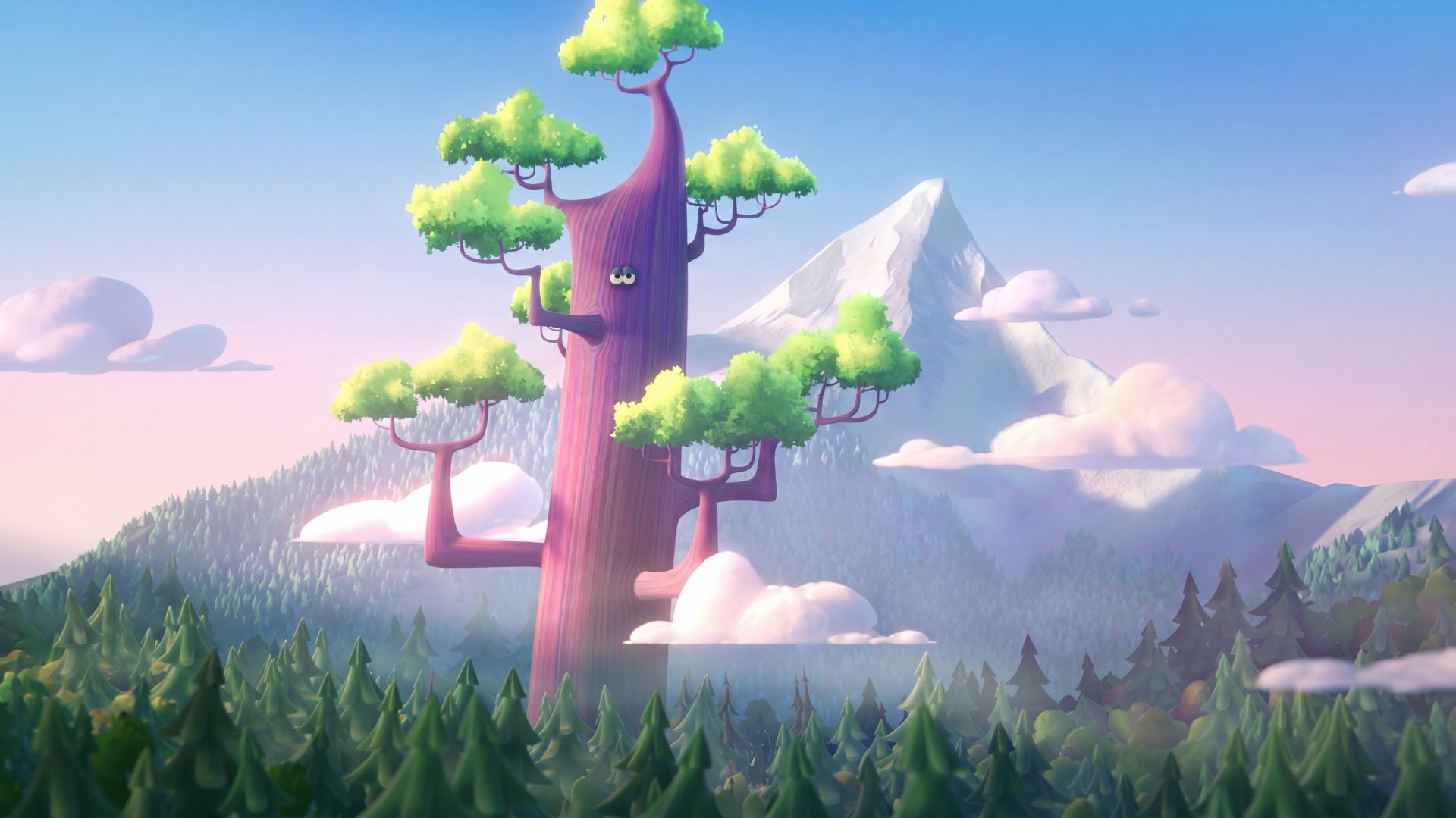 Жадный дуб - мультфильм для детей