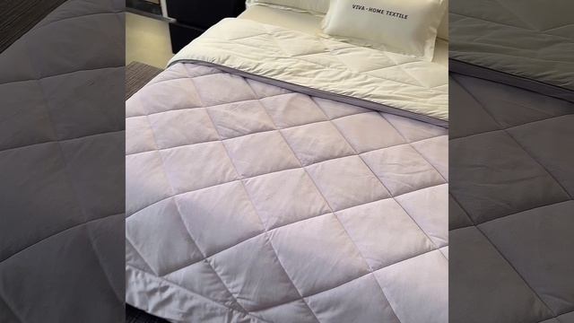 Комплект постельного белья с одеялом Сатин Вельвет Премиум «Лавандовая симфония»