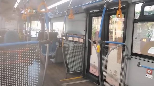 Поездка На Электробусе №М5 (Зубовская Площадь–Метро Достоевская) Москва 07.09.2025