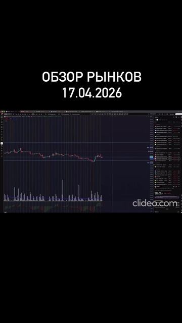 Смотрите обзор рынков на канале