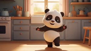 Мультфильм для детей 2026 . Завтрак танец маленькой панды «Ням ням»
