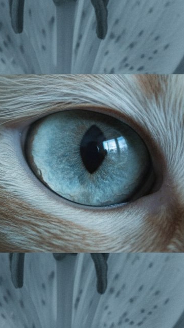 голубые глаза