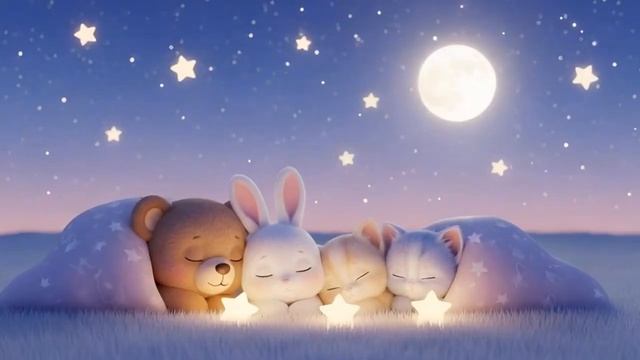 Колыбельная с сонными животными . Мультфильм для детей 2026