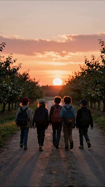 Тени детства: Печаль утраченных мечт #детство #печаль #прощание