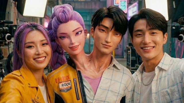 Что, если бы KPOP DEMON HUNTERS Были настоящими? (Совместная версия - Руми, Миры, Зои и других)