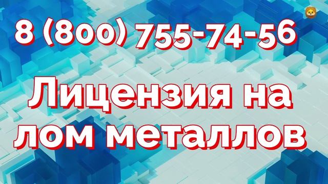 Лицензия на лом черных и цветных металлов