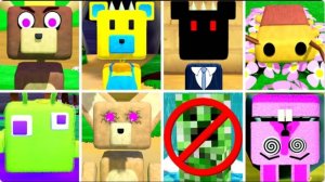 Приключения Супер Медведя - Прохождение игры Крипер в Черепашьем городе